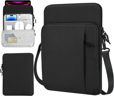 13.3-14 Inch Laptop Sleeve Carrying Bag with Pockets for Ipad Air 13 Inch 2024,Ipad Pro 13 Inch 2024,Macbook Air 2022-2018,Macbook Pro M2/M2/M1 Pro/M1 Max,Galaxy Tab S9+/S8+ 12.4",Pink