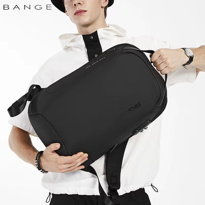 BANGE Multifunction Backpack 15.6 Inch Laptop Backpacks Fashion Waterproof Travel Backpack Anti-Thief Male Mochila School Bags