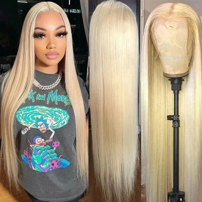 Frontal Wig 13x6 Straight Human Hair 30 Inch