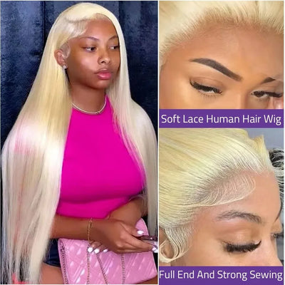 Frontal Wig 13x6 Straight Human Hair 30 Inch